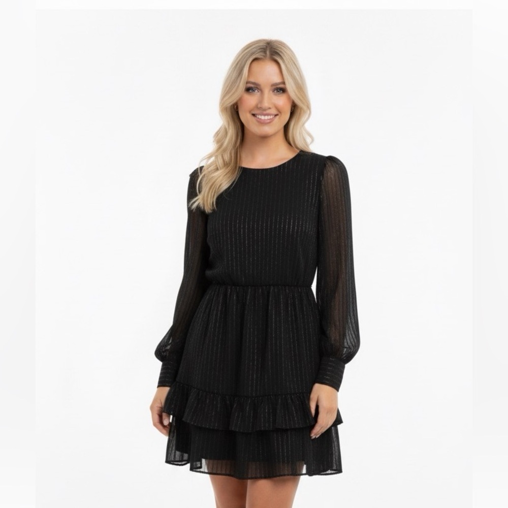 City Vibe Elegant Black Dress size medium